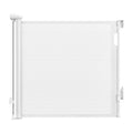 Retractable Gate Baby Gate Pet Safety Fence Extends up to 140cm White