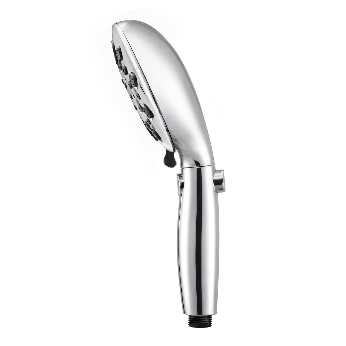 High Pressure Shower Head 9 Settings with One-Hand Control & Anti-Clog TPR Nozzles, 4.7in Face Removes Chlorine
