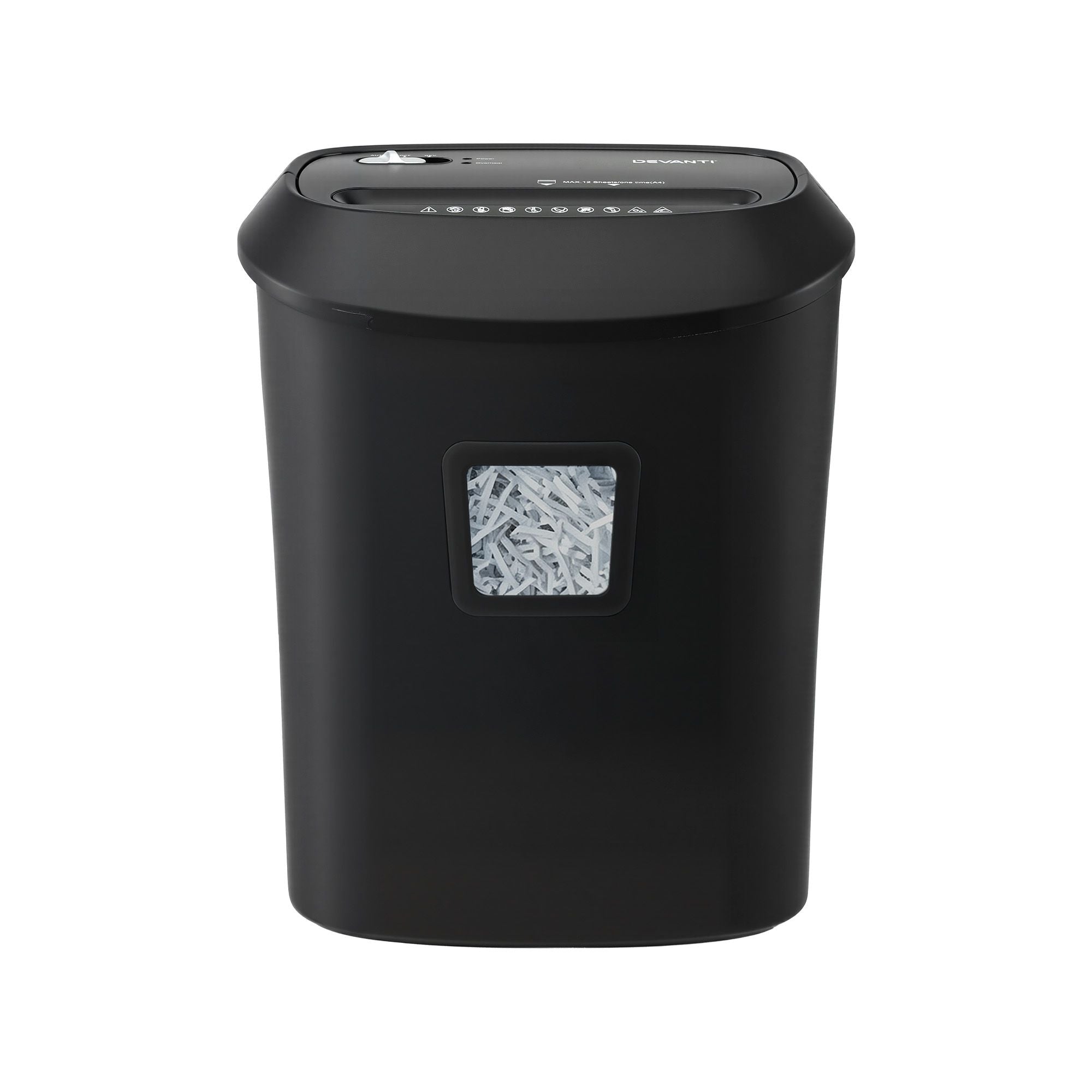 25L Paper Shredder 14 Sheet P4 Cross Cut for Home Office