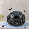 Ultrasonic Rat Repeller 360 Degree 4 Modes Pest Repeller Black