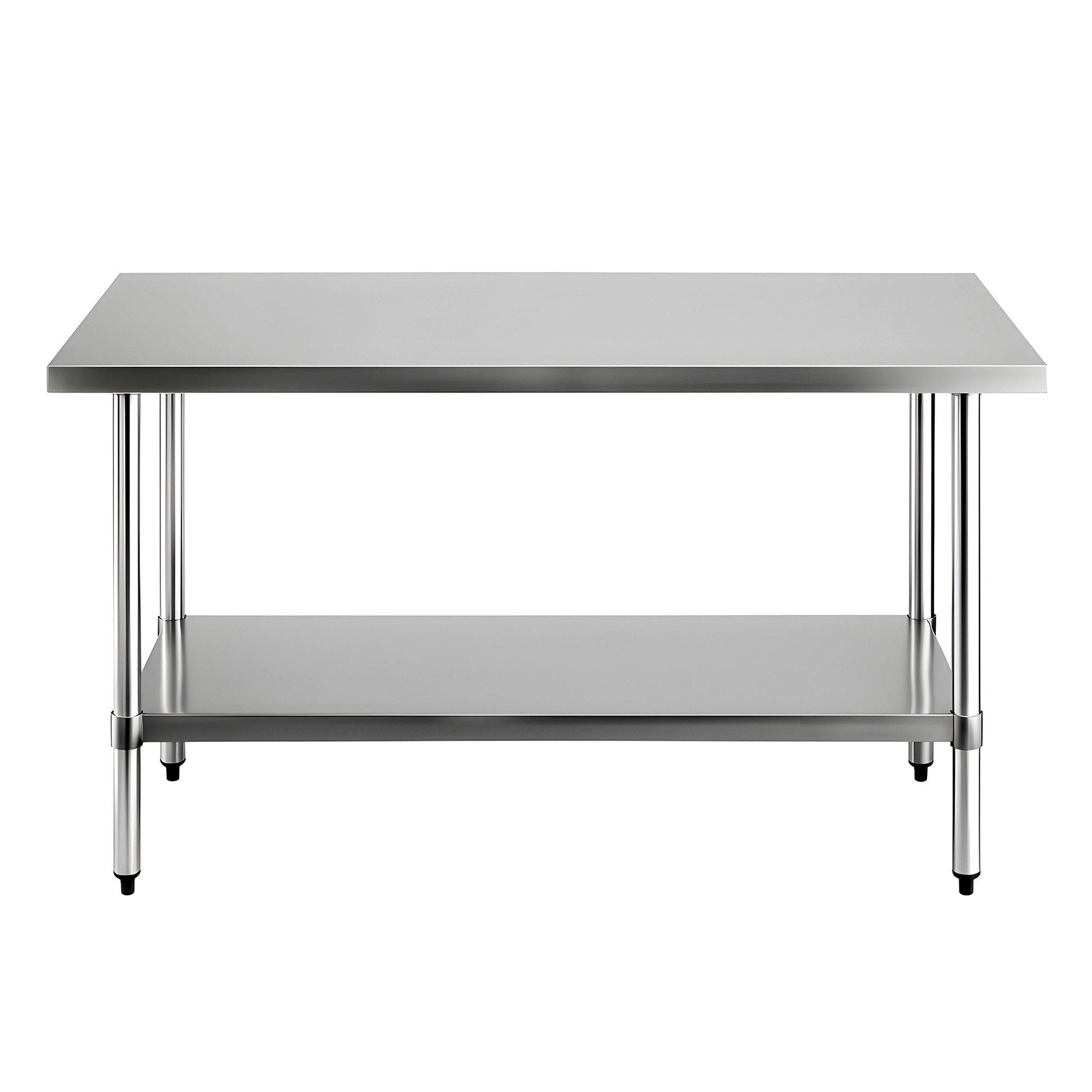 Stainless Steel Kitchen Bench 1524x762mm 430 - Stainless Steel