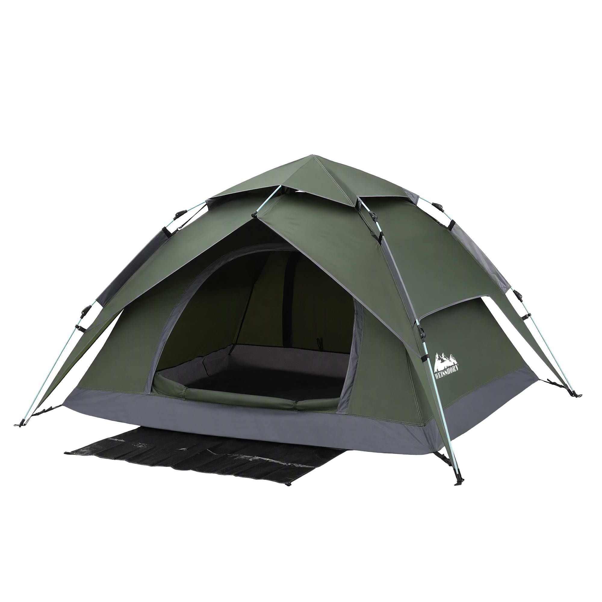 2 Person Camping Tent Automatic Pop Up Water Repellent Shade Outdoor