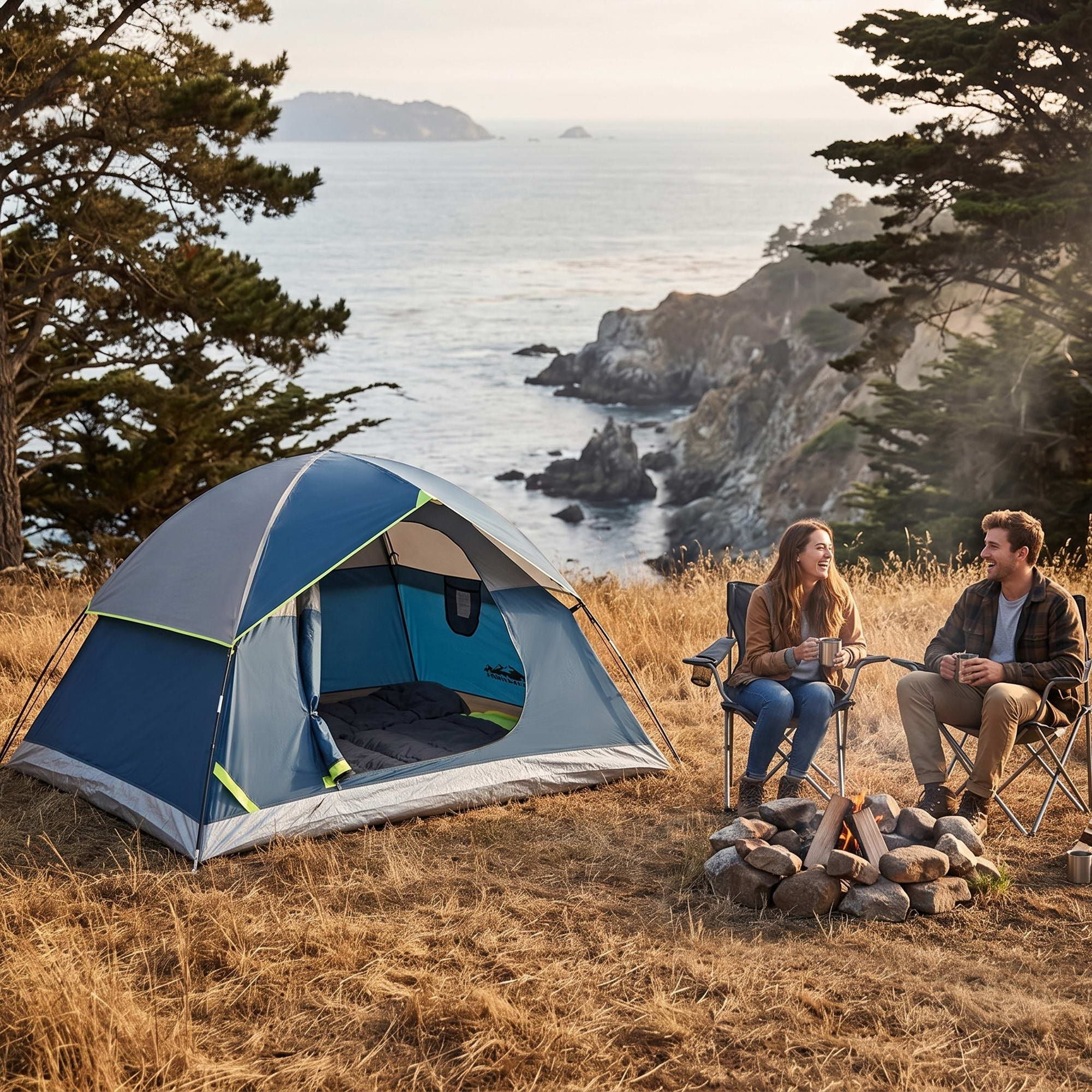 2 Person Camping Dome Tent Lightweight Waterproof Outdoor Hiking