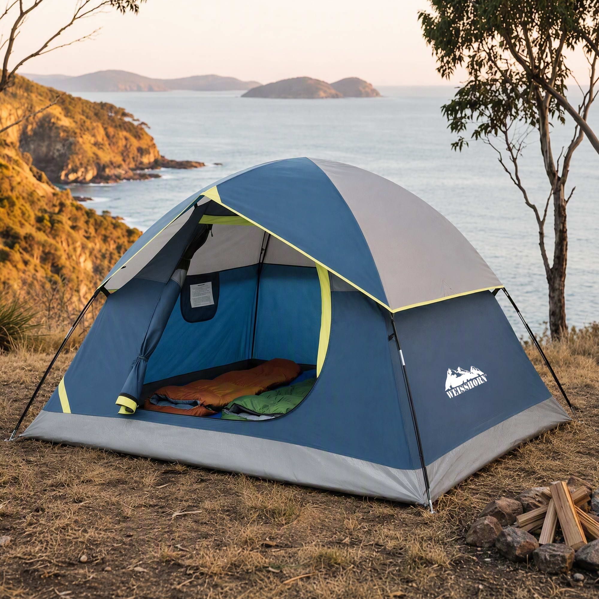 2 Person Camping Dome Tent Lightweight Waterproof Outdoor Hiking