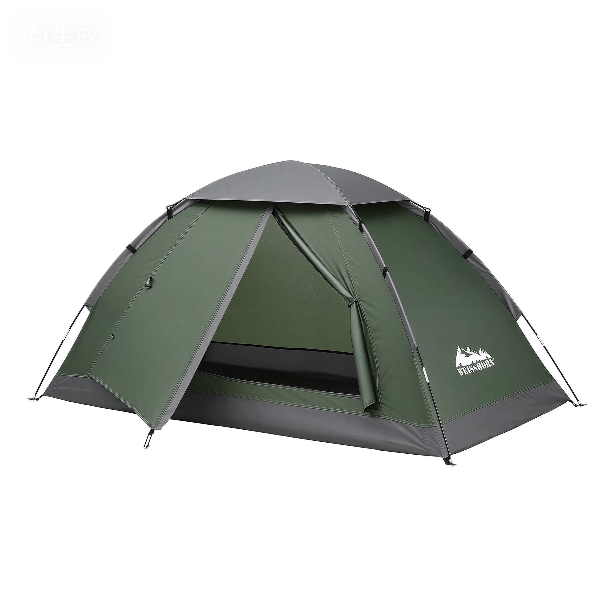 1 Person Camping Tent Waterproof Hiking Vestibule Porch