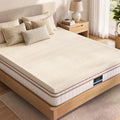 Double 5cm 7-Zone Natural Latex Mattress Topper with Breathable Core