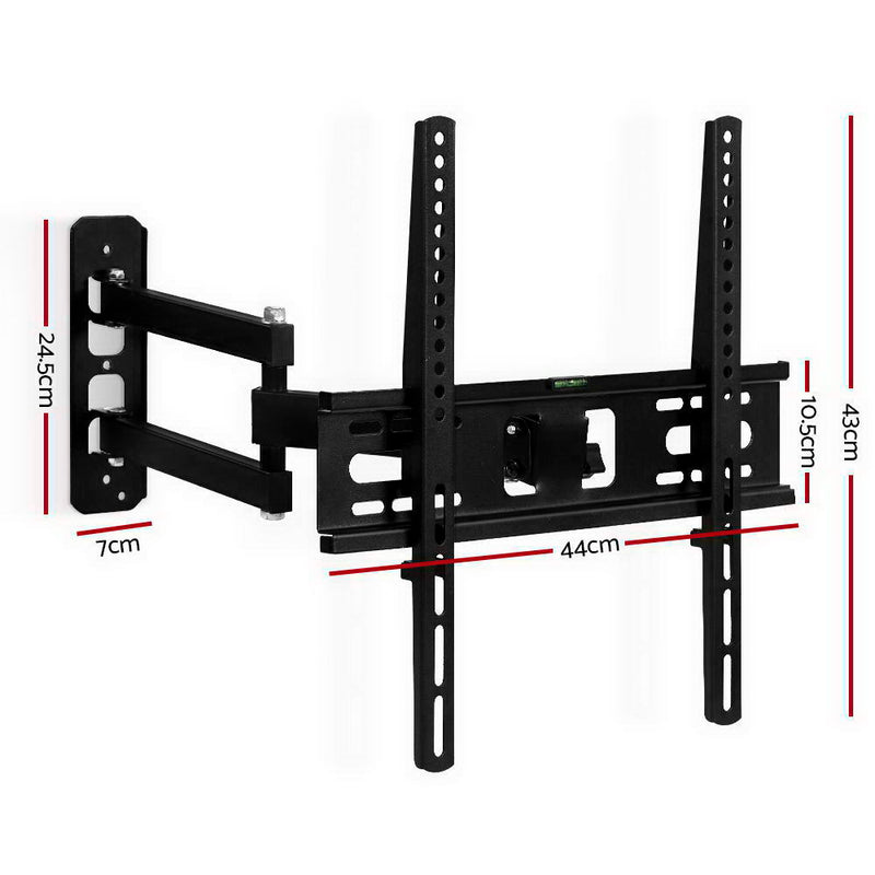 TV Wall Mount Bracket Tilt Swivel Full Motion Flat Slim LED LCD 23 inch to 55 inch