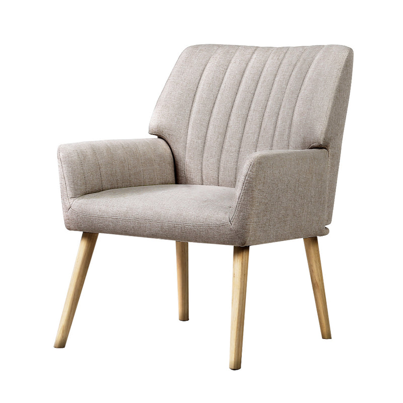 Sebastian Accent Armchair - Beige