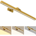 24in Battery-Powered Rechargeable Wall Picture Light with Remote Control, CCT Dimmable - Gold