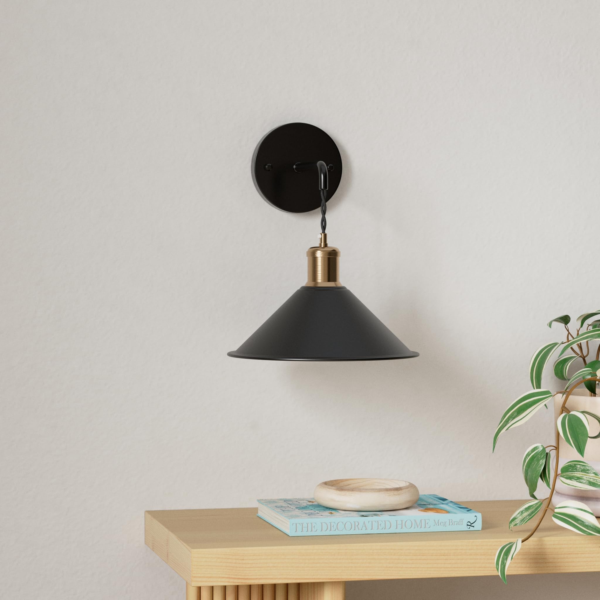 Battery Operated Wireless Wall Sconce Set of 2 with 13 RGB Colors, Dimmable Remote, Memory Function, Auto Timer - Multi-Color