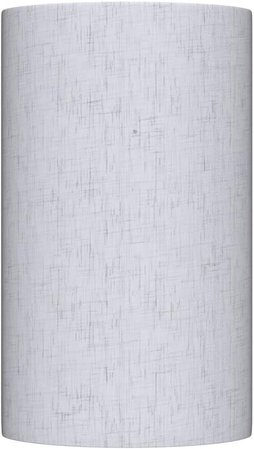 Wireless Battery Operated LED Wall Lights with Remote, 12 Colors + Day White Dimmable Fabric Shade Wall Lamp - Beige