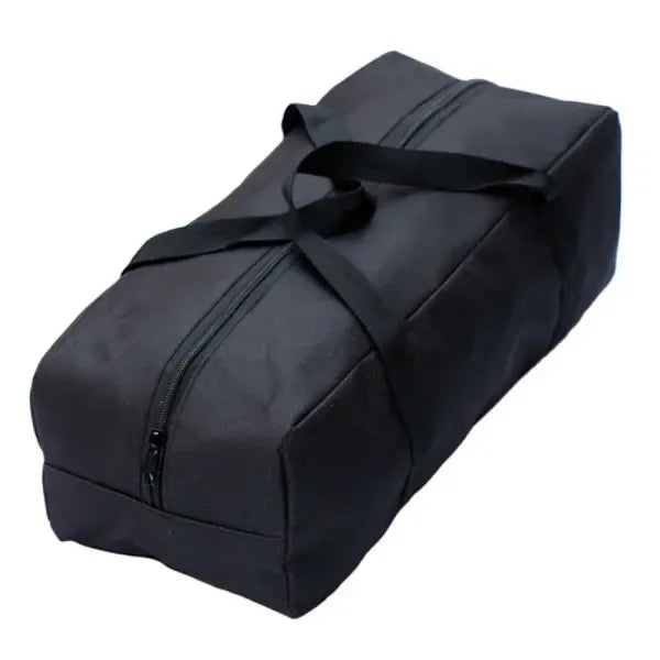 Large 600D Oxford BBQ Tool Storage Bag with Zipper and Carry Handles 70 x 24 x 31 cm - Black