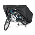 210D Oxford Waterproof Bike Cover with PU Coating for Bicycles, E-Scooters & Small Motorcycles 200x70x110cm - Black