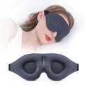 3D Contoured Blackout Sleep Mask - Grey