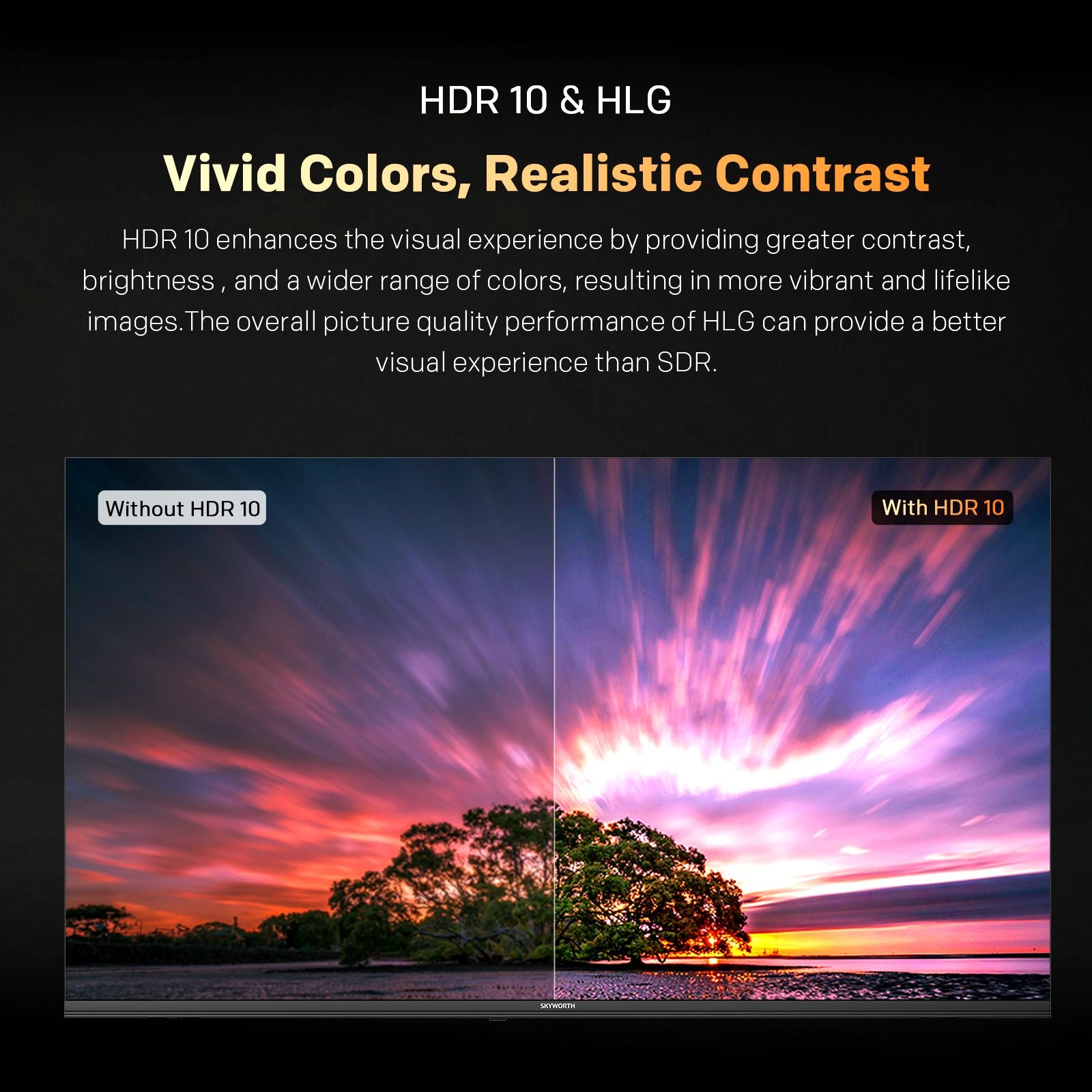 SKYWORTH Q5600H 32" QLED+ Full HD Smart Google TV