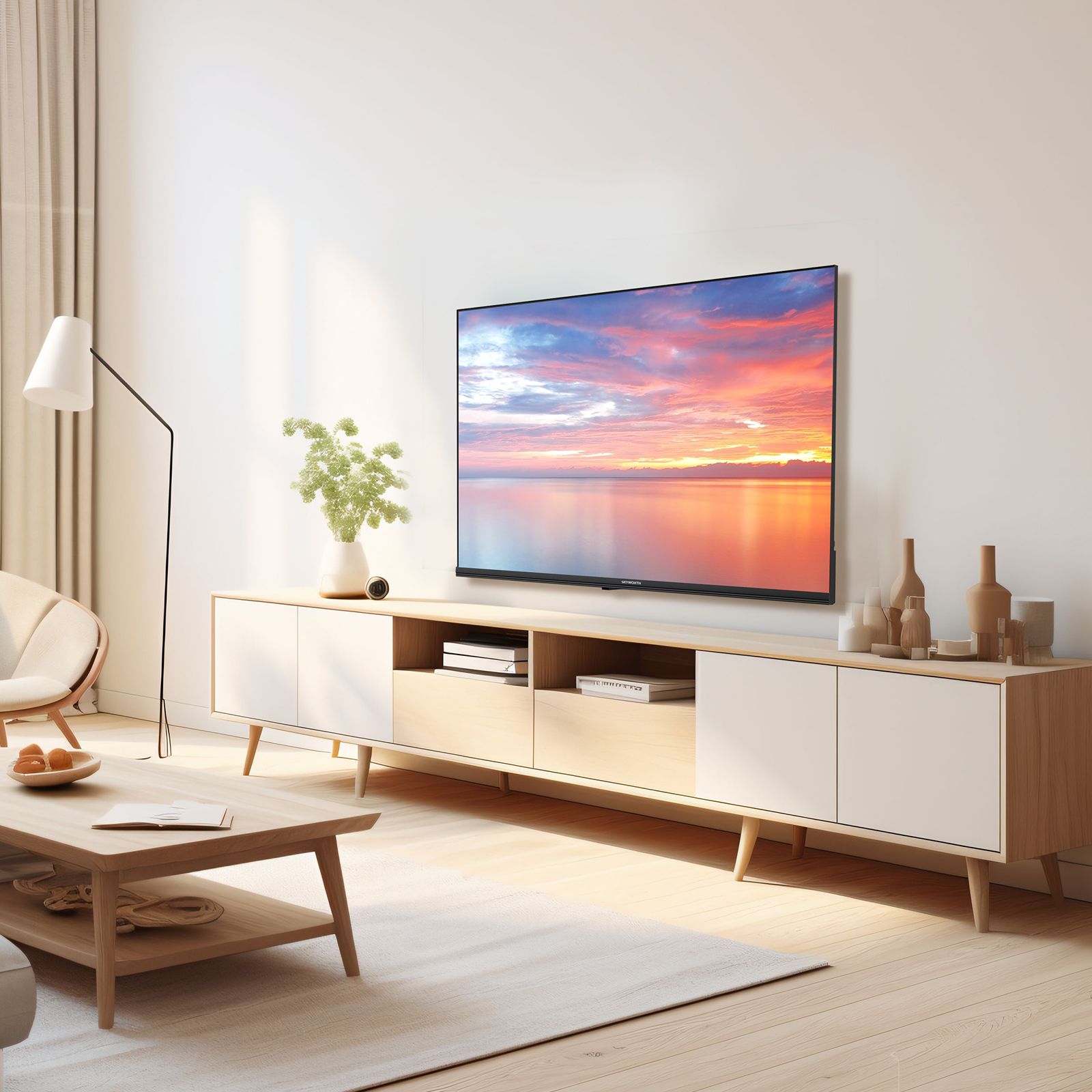 SKYWORTH Q5600H 32" QLED+ Full HD Smart Google TV