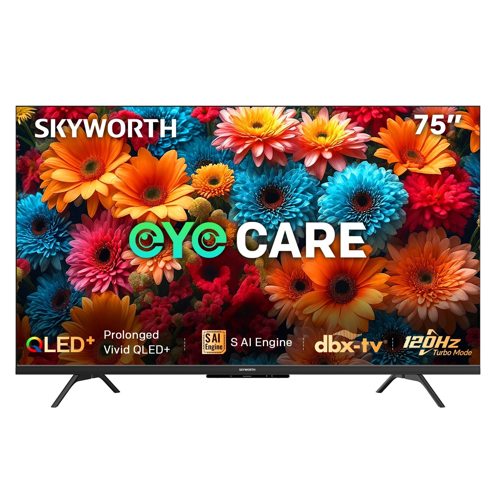 SKYWORTH Q6600H 75" QLED+ 4K 120Hz Smart Google TV