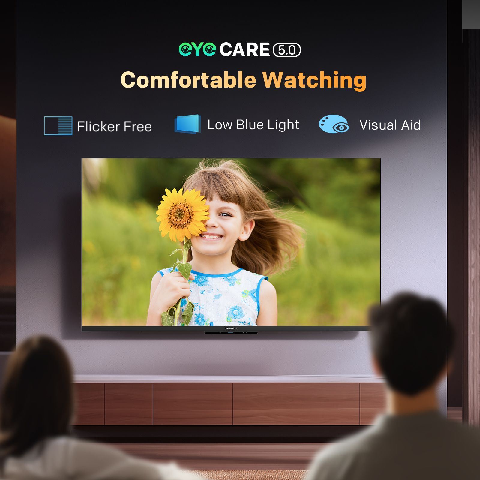 SKYWORTH Q6600H 75" QLED+ 4K 120Hz Smart Google TV