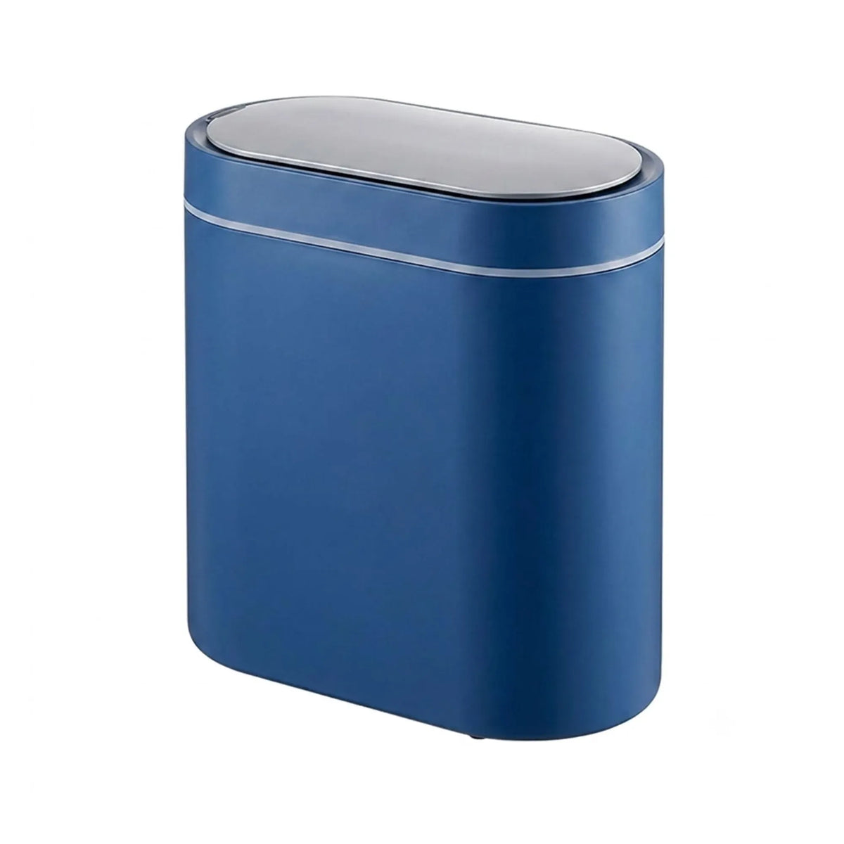 7L Automatic Motion Sensor Trash Bin with Lid - Blue