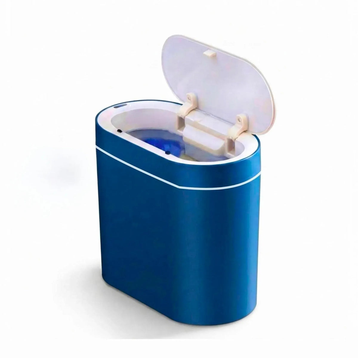 7L Automatic Motion Sensor Trash Bin with Lid - Blue