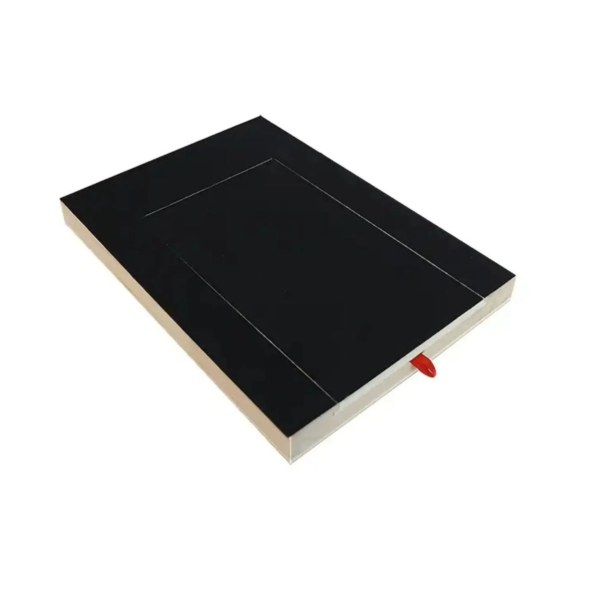 Dog Nail Scratch Board with Treat Drawer and Replaceable Sandpaper - Natural Wood