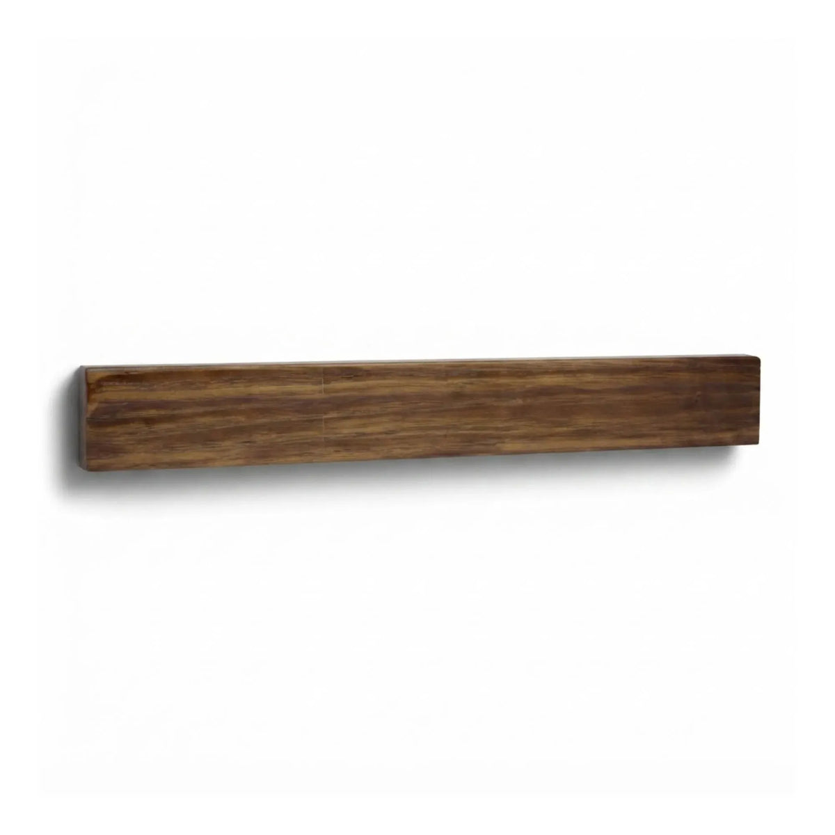 Magnetic Knife Holder Wall Mounted Wood Strip 40cm - Brown