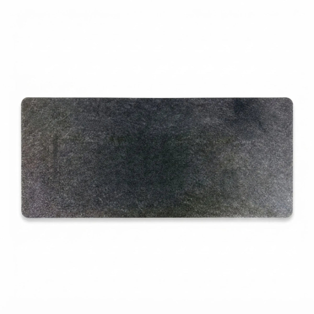 Large Felt Desk Mat 80x40cm Cotton Linen Fabric Mouse Pad - Grey