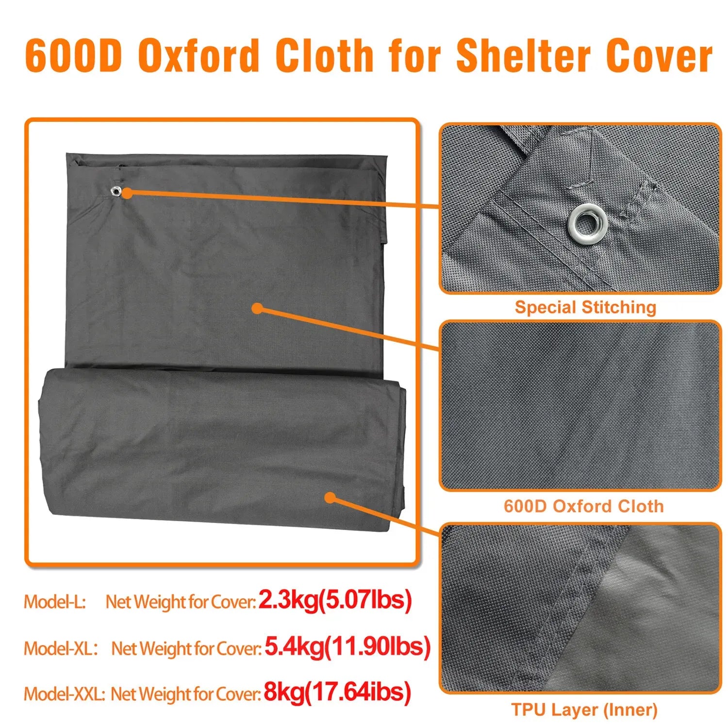 Heavy Duty XL Metal Walk-In Chicken Run with Cover, 276x405x300cm, Black