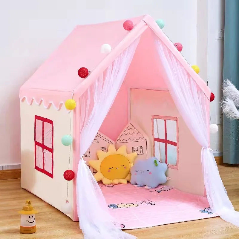 Baby Play Tent for Indoor and Outdoor Use for Girls - Pink