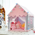 Large Kids Play Tent Wigwam Princess Castle - Pink