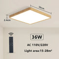 Smart LED Ceiling Lamp with Voice Control