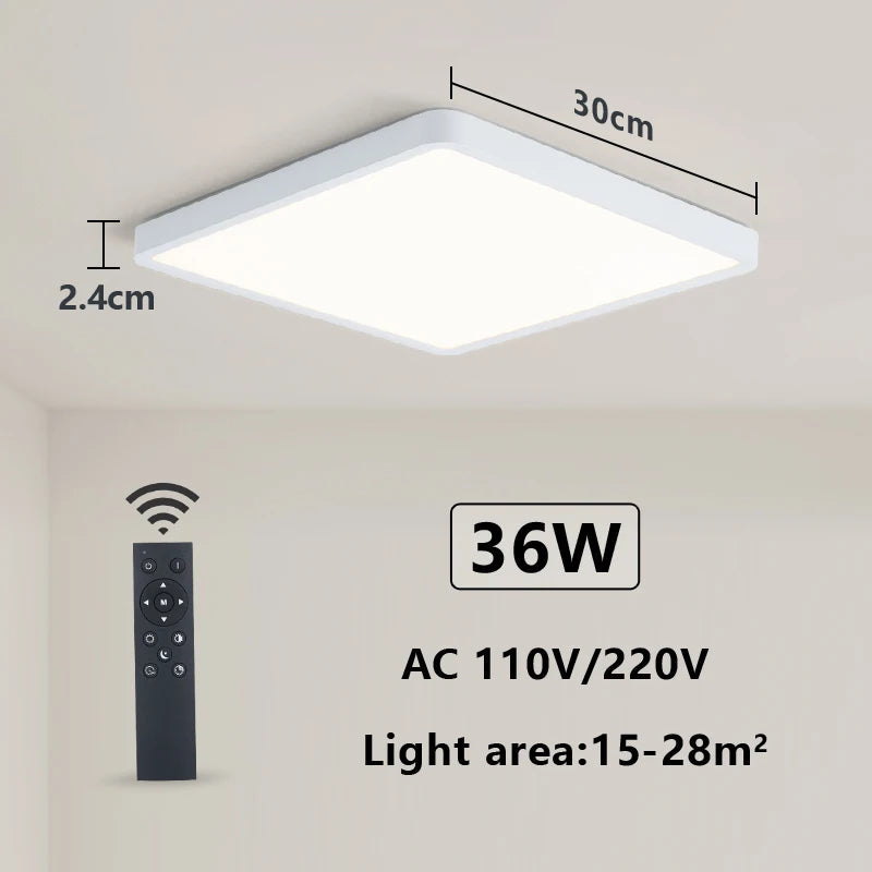 Smart LED Ceiling Lamp with Alexa Voice Control
