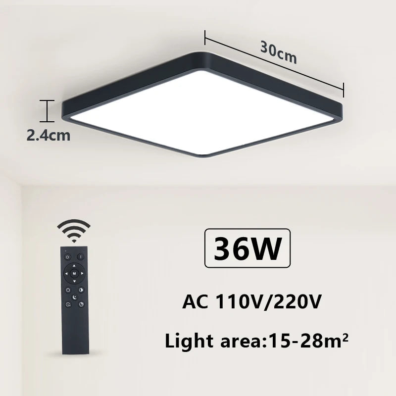 Smart LED Ceiling Lamp with Voice Control for Alexa