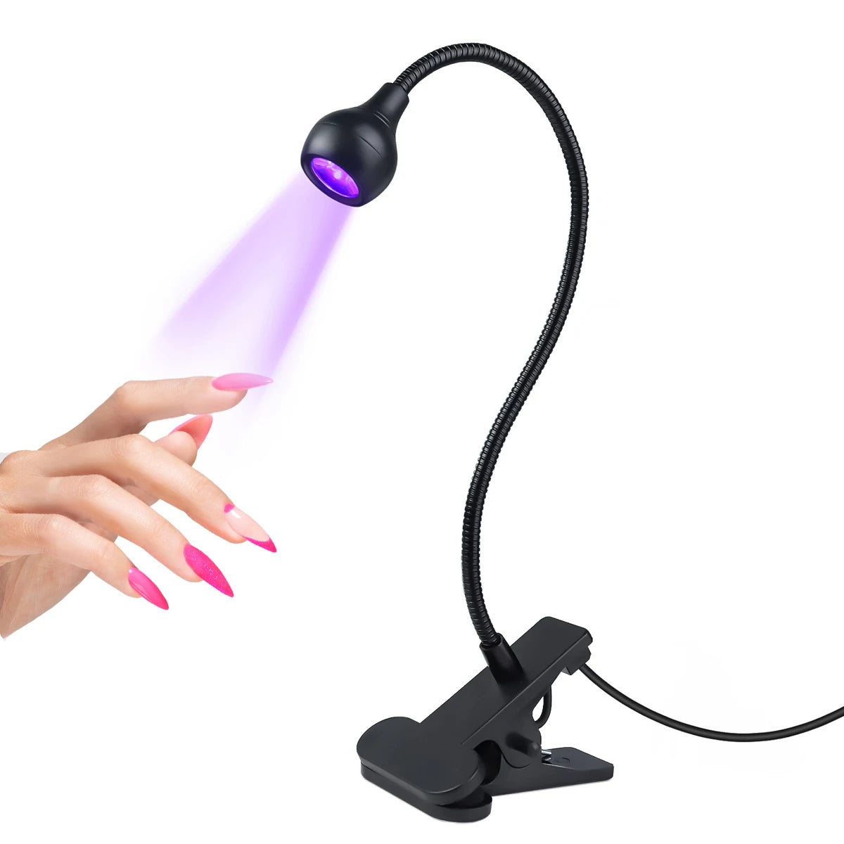 Portable UV LED Nail Lamp for Gel Polish Drying