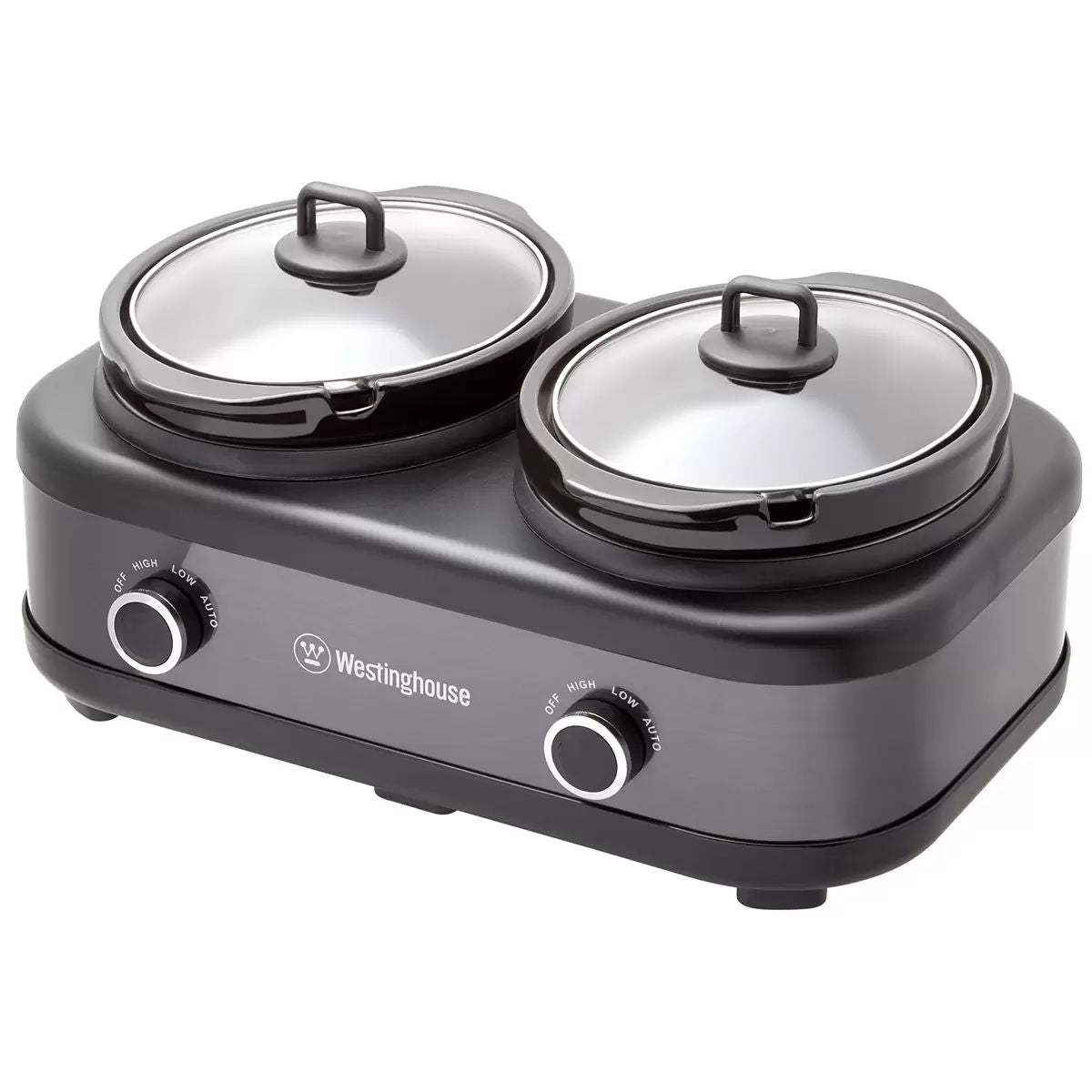 Slow Cooker with Auto Function Dual 2 x 2.5L Capacity