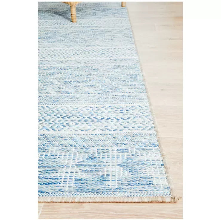 Terrace Rug 400 x 300cm for Indoor and Outdoor Use - Blue