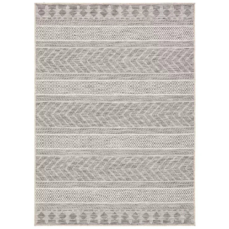 Terrace Rug 400 x 300cm for Indoor and Outdoor Use - Grey