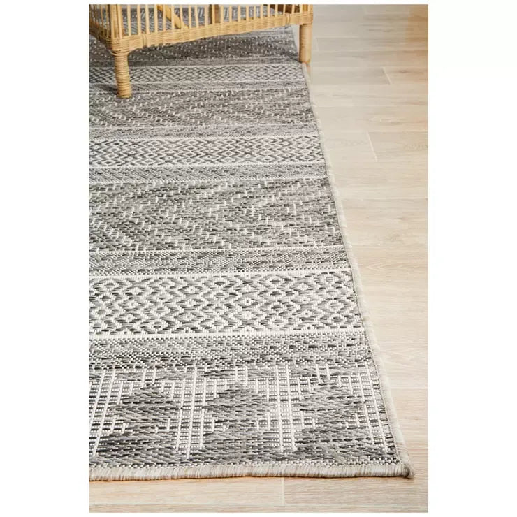 Terrace Rug 400 x 300cm for Indoor and Outdoor Use - Grey
