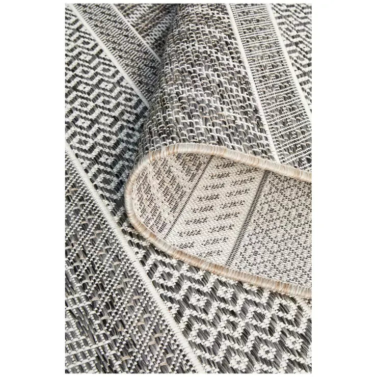 Terrace Rug 400 x 300cm for Indoor and Outdoor Use - Grey