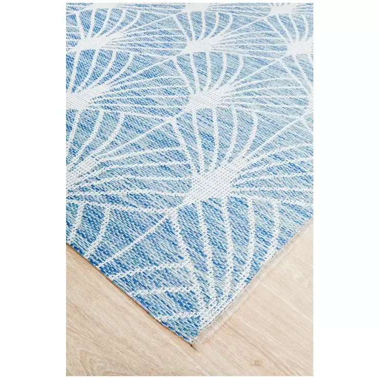 Terrace Rug 290 x 200cm for Indoor and Outdoor Use - Blue
