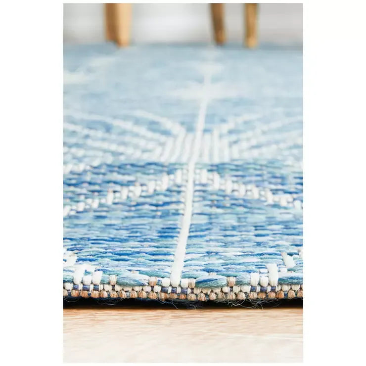 Terrace Rug 290 x 200cm for Indoor and Outdoor Use - Blue