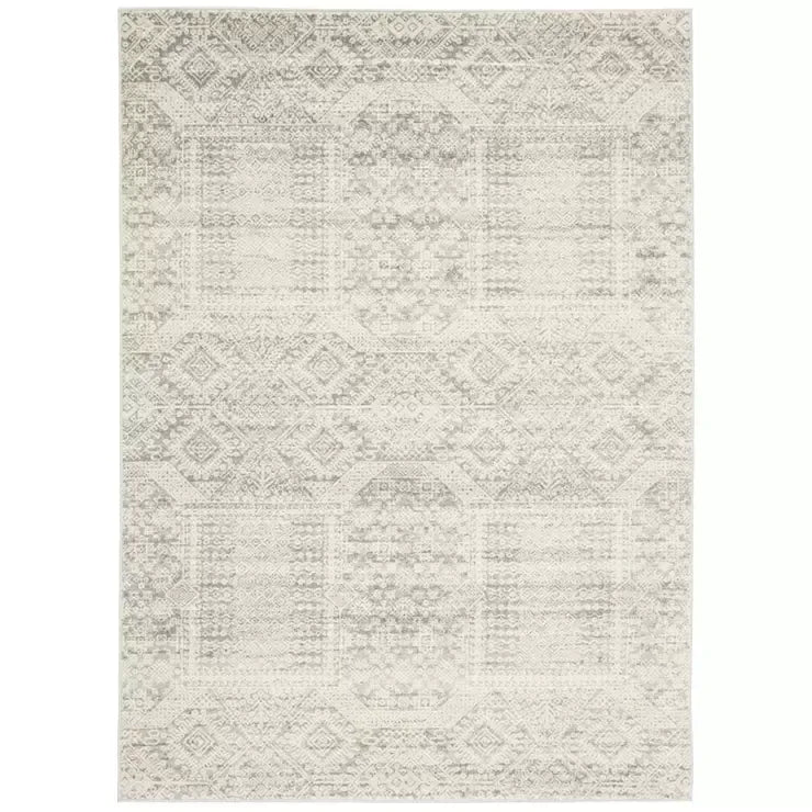 Mirage Rug 400 x 300cm Transitional Moroccan Style - Silver