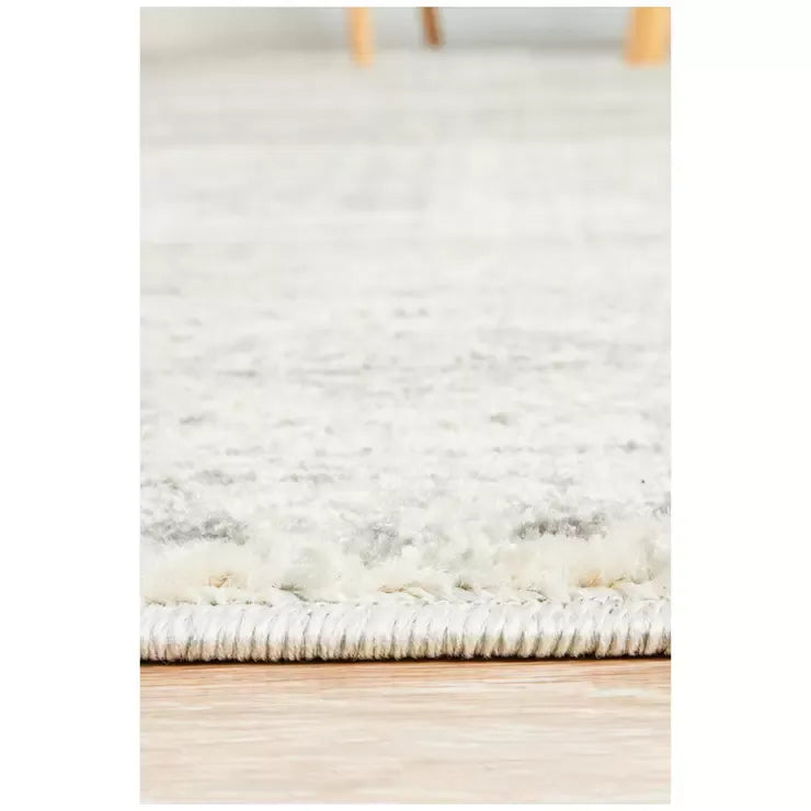 Mirage Rug 400 x 300cm Transitional Moroccan Style - Silver