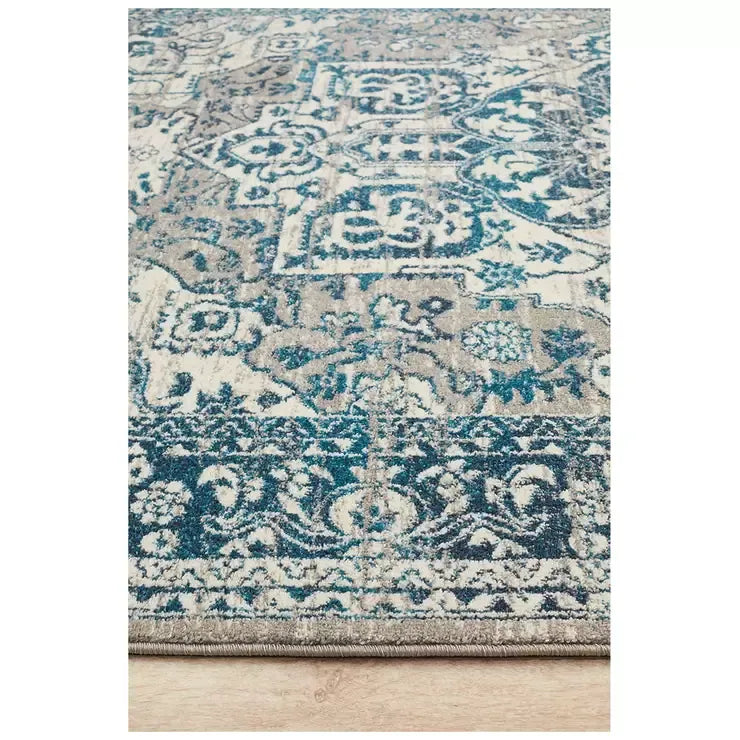 Indoor Rug 330 x 240cm Soft Material - Blue