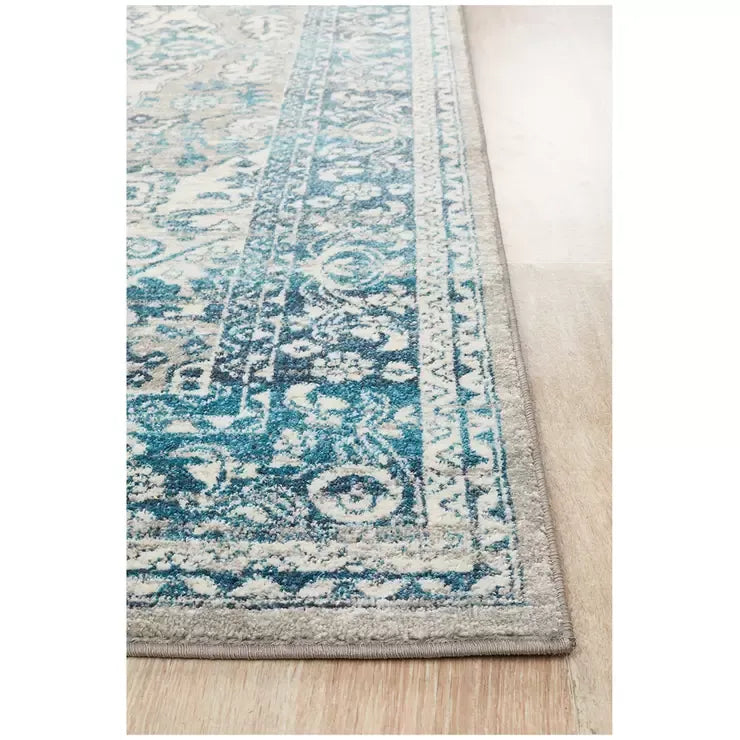 Indoor Rug 330 x 240cm Soft Material - Blue
