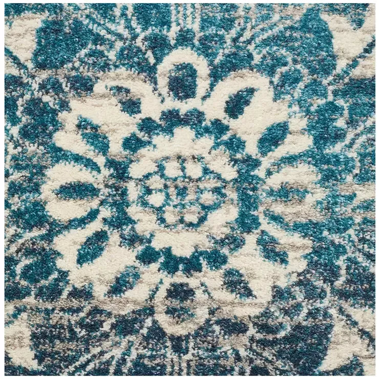 Indoor Rug 330 x 240cm Soft Material - Blue