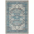 Indoor Rug 400 x 300cm Soft Material for Home Use - Blue