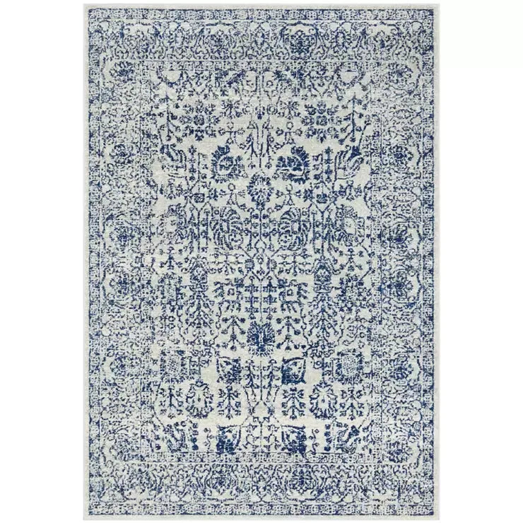 Indoor Rug 400x300cm Soft Heat-Set Polypropylene - Blue