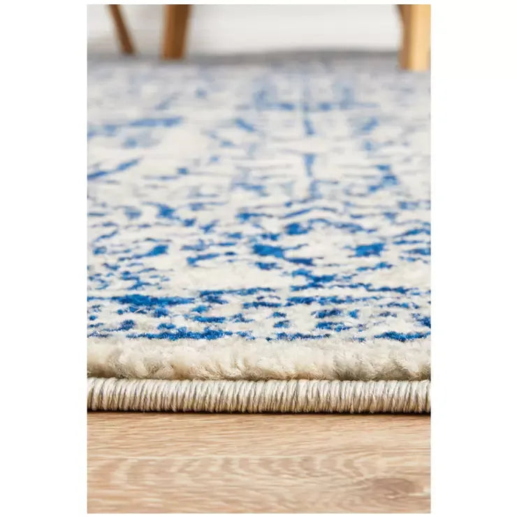 Indoor Rug 400x300cm Soft Heat-Set Polypropylene - Blue
