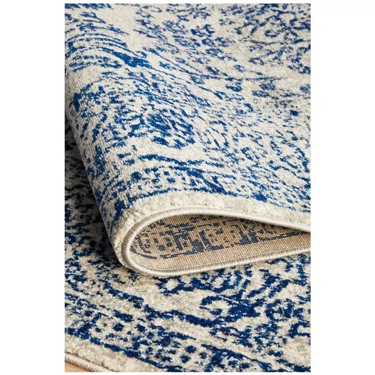 Indoor Rug 400x300cm Soft Heat-Set Polypropylene - Blue